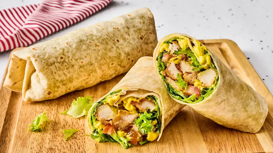 French's Dill Pickle Chicken Wrap
