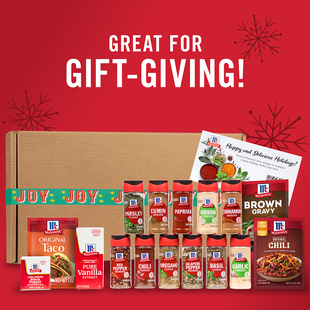 McCormick Holiday Collections - Great for Gift Giving