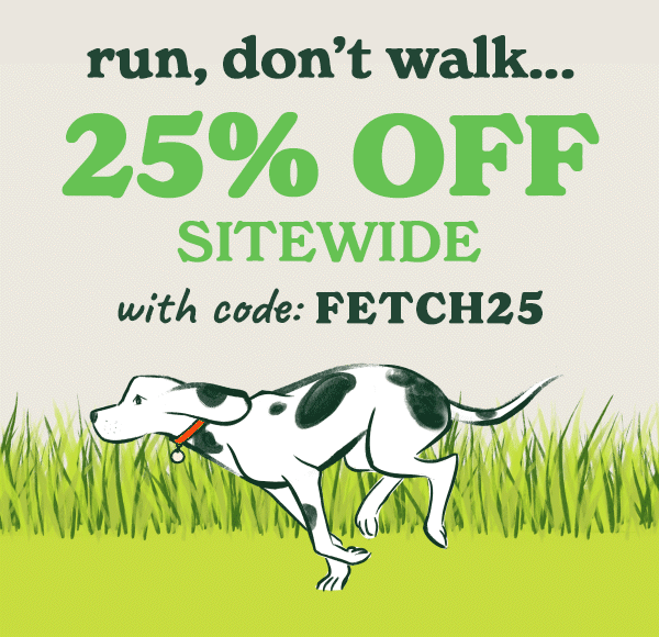 25% Off Sitewide