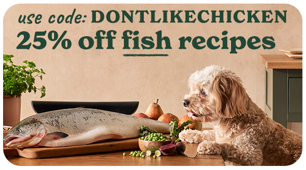 Use code: DONTLIKECHICKEN for 25% off fish recipes.