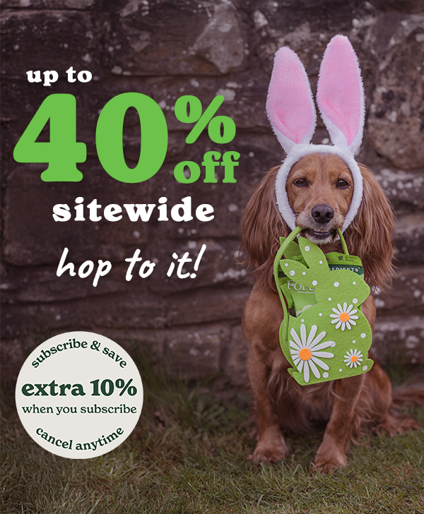 Up to 40% off this Easter!