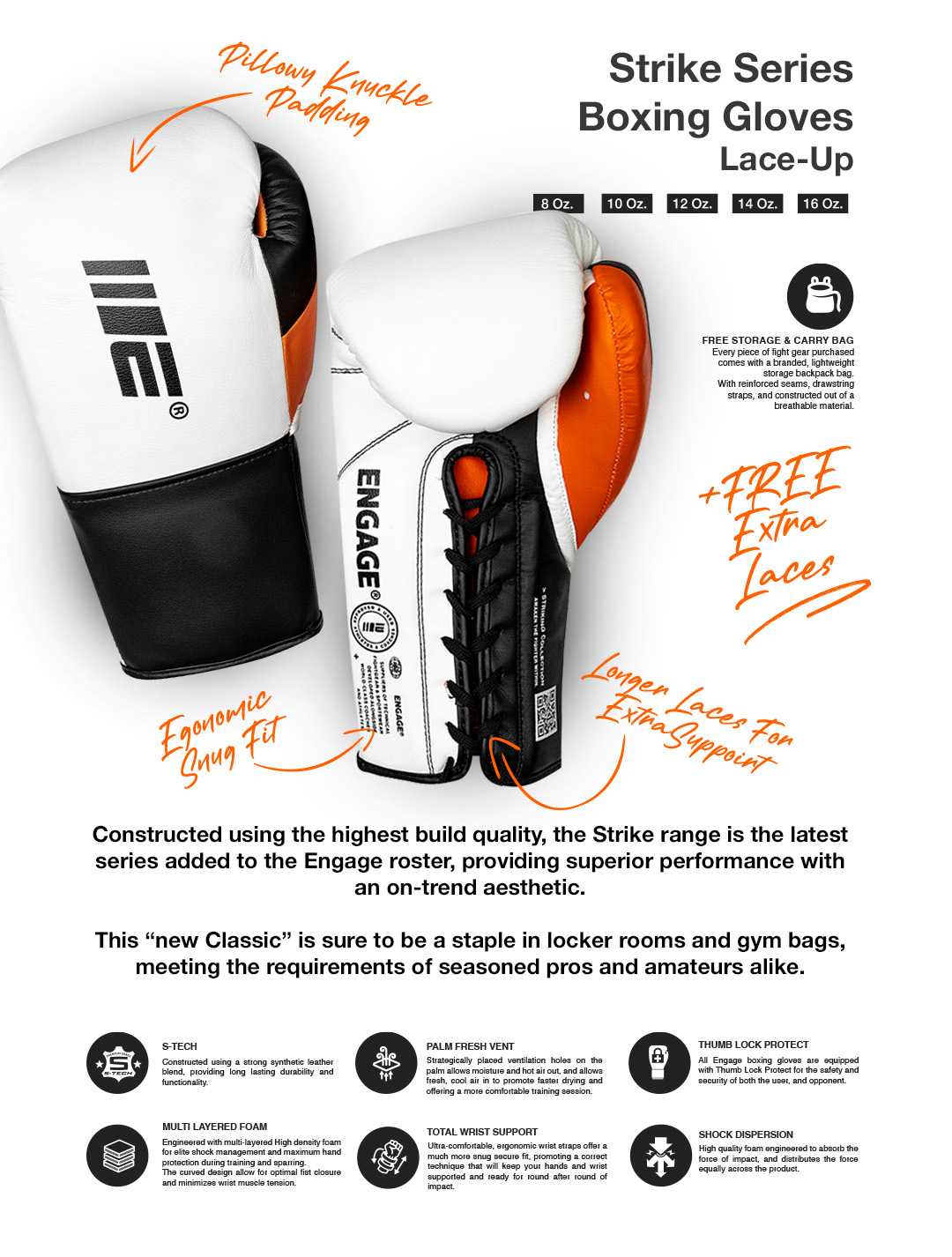 🥊 Glove Up for Optimum Performance with the ENGAGE STRIKE SERIES Engage