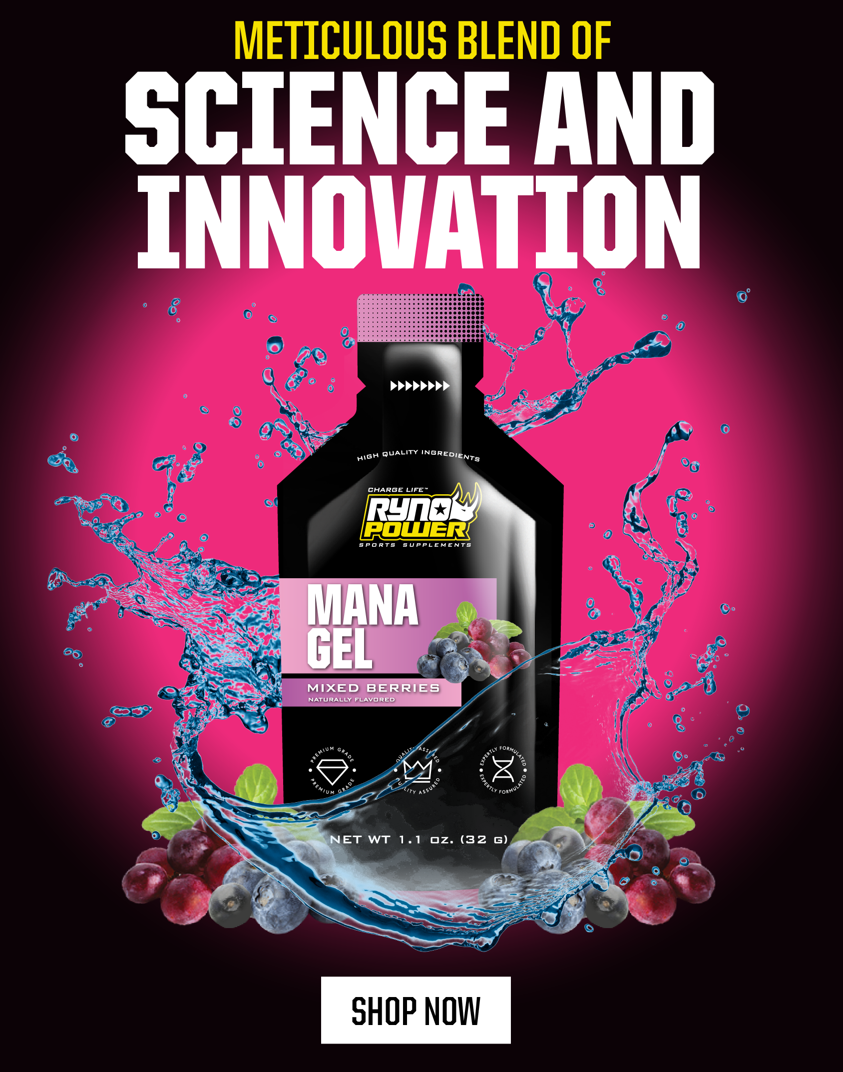 ⚛️ The Science behind our Gels. Ryno Power