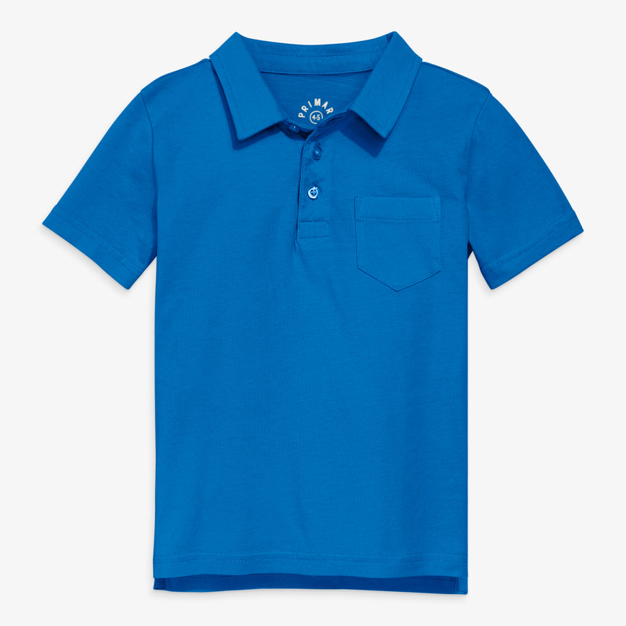 Kids short sleeve polo