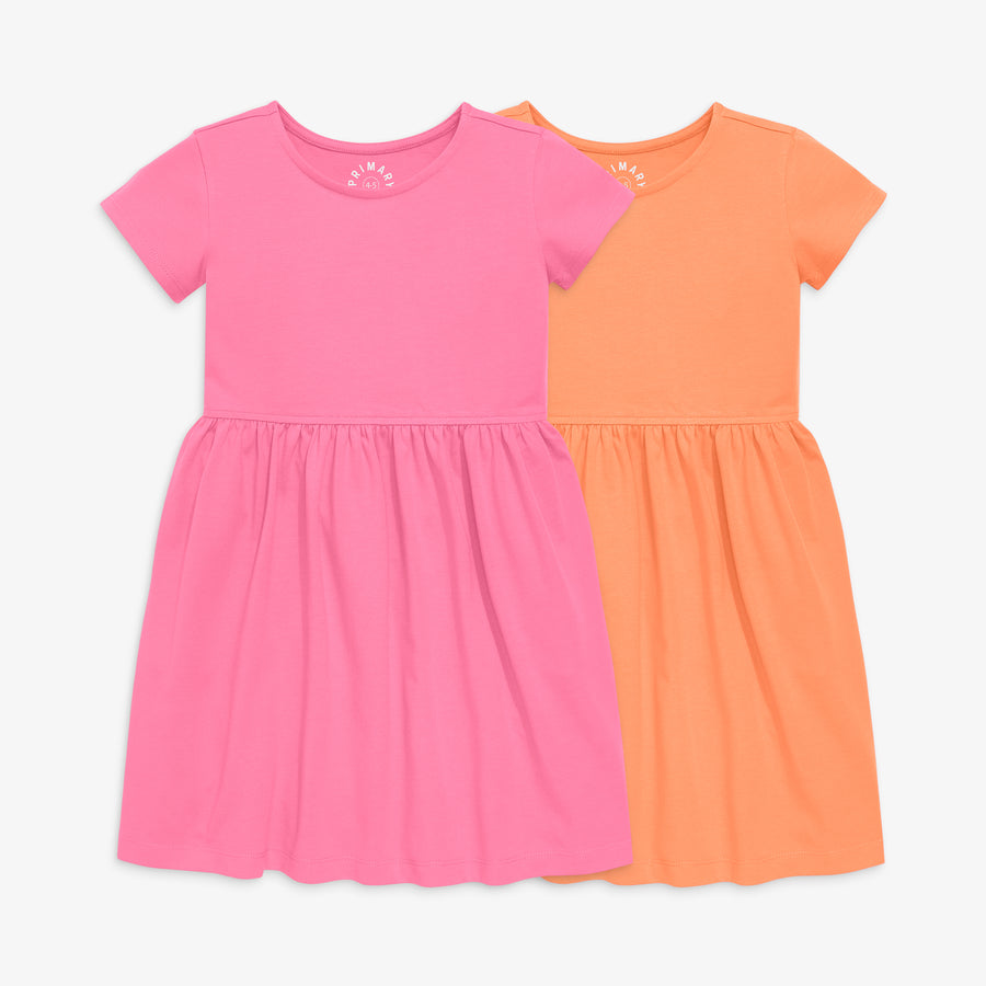 Kids perfect pocket dress 2-pack