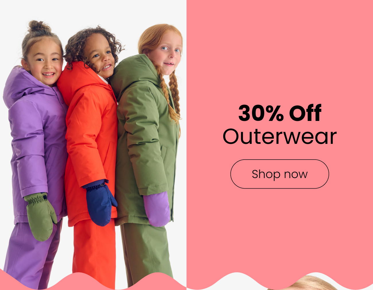 30% off outerwear