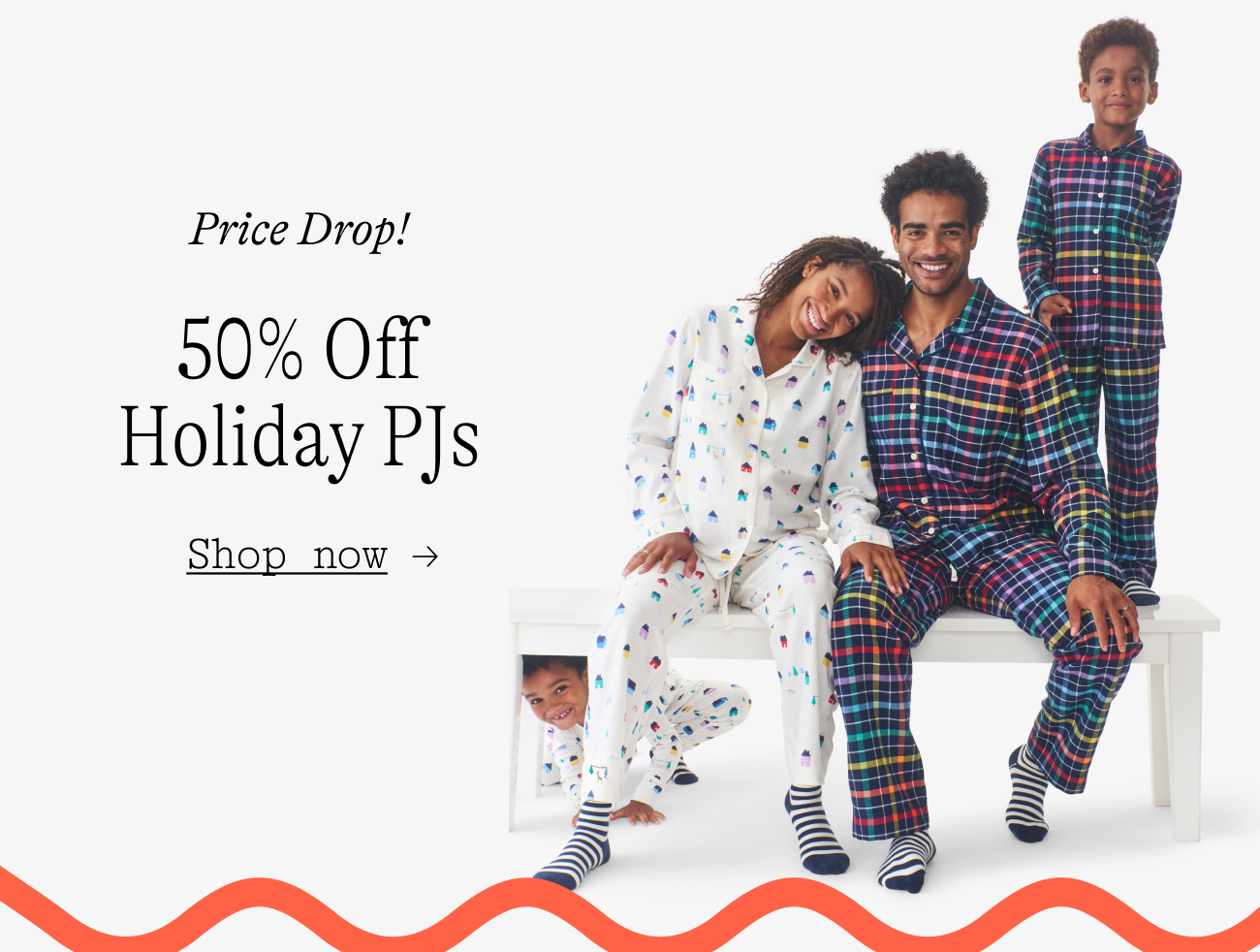price drop! 50% Off Holiday PJs