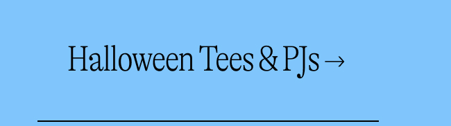 halloween tees and pjs