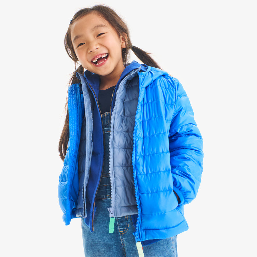 Kids lightweight puffer jacket