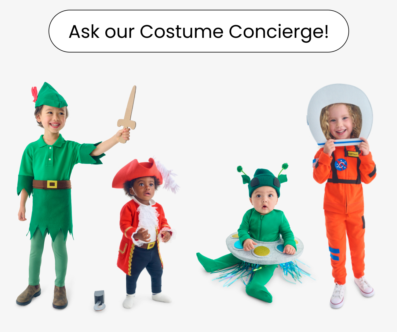 Ask our Costume Concierge!