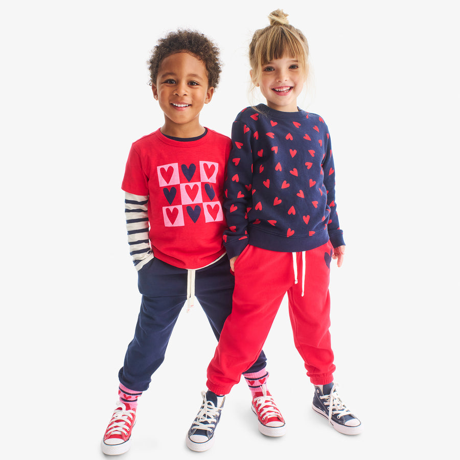 Kids candy hearts tee