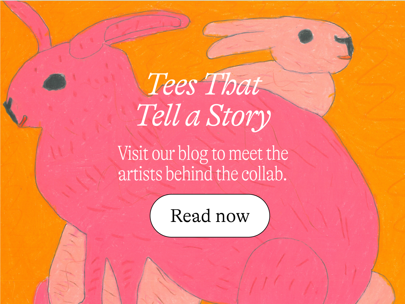 Tees That Tell a Story Visit our blog to meet the artists behind the collab.