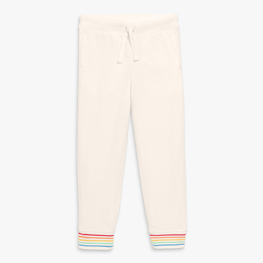 Kids stripe trim jogger