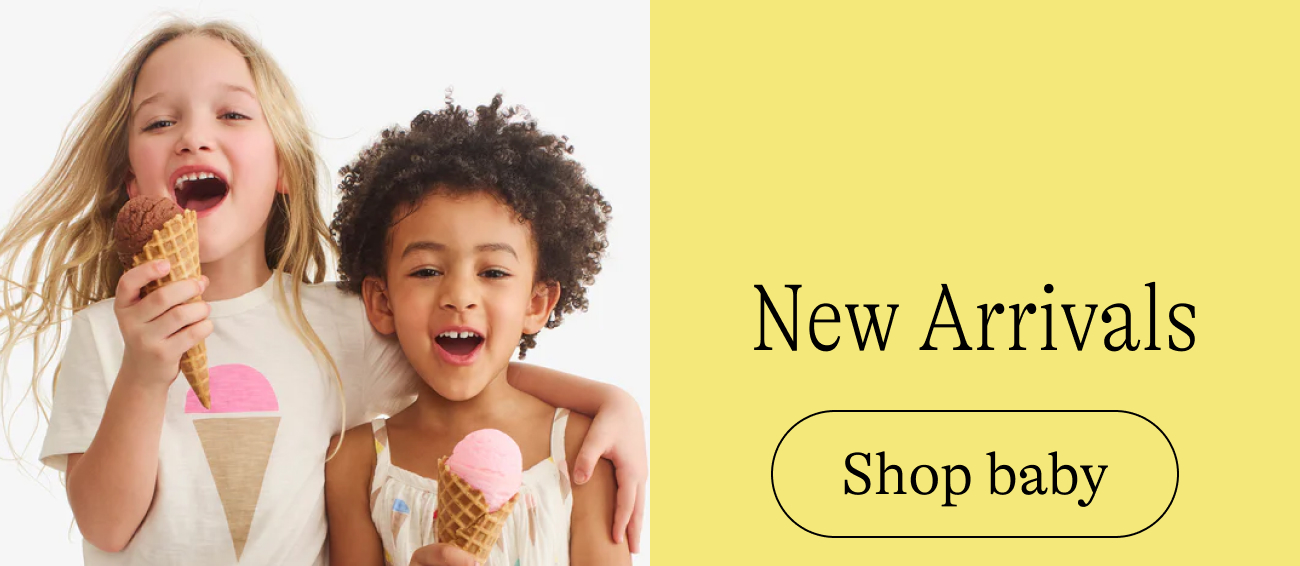 New Arrivals. shop baby