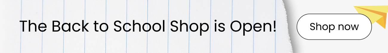 the back to school shop is open! shop now.