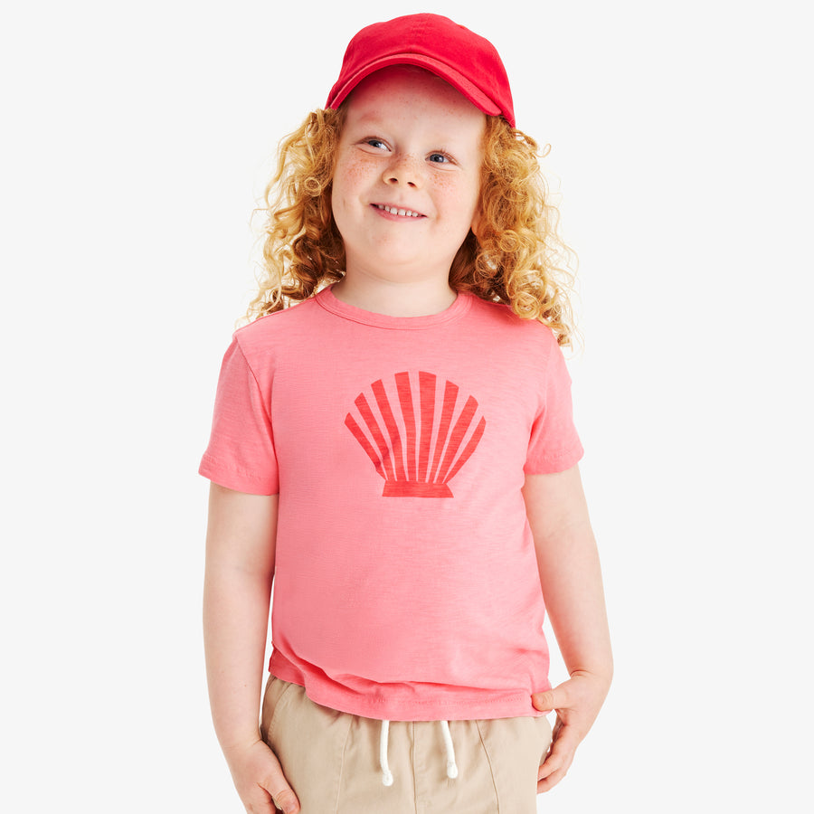 Kids seashell tee