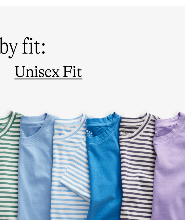 Shop unisex fit