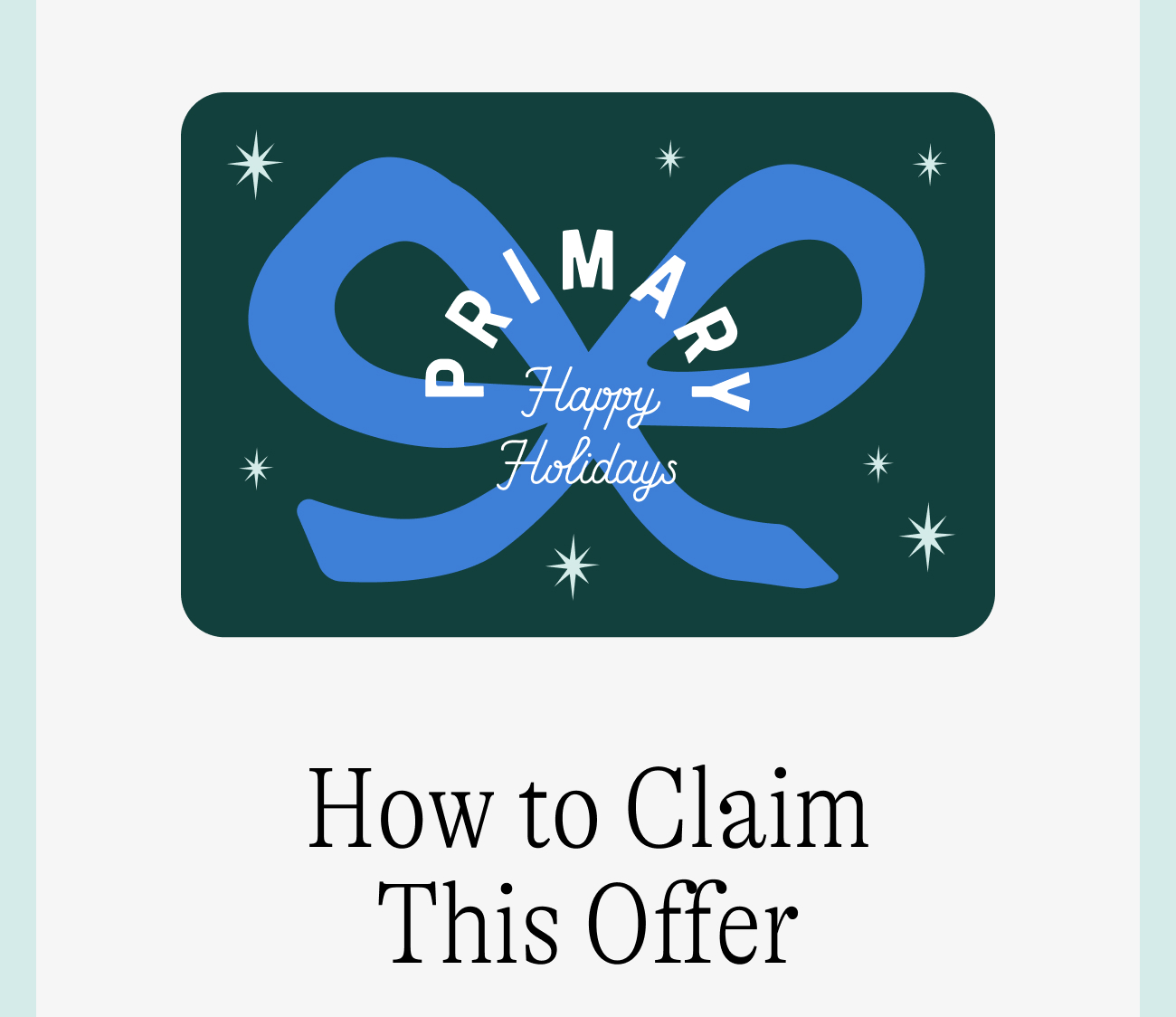 How to Claim This Offer