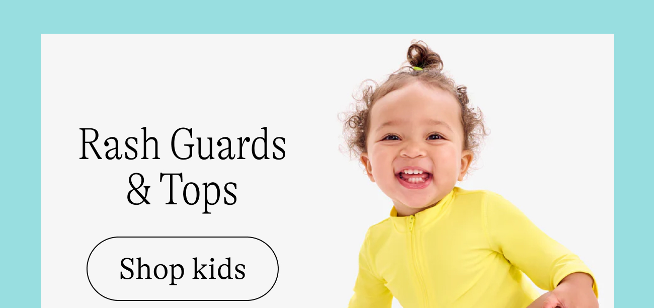 Rash Guards & Tops shop kids