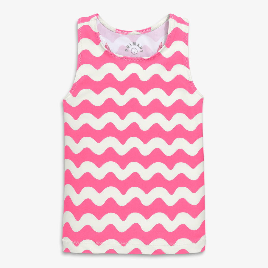 Clearance kids swim tank in waves