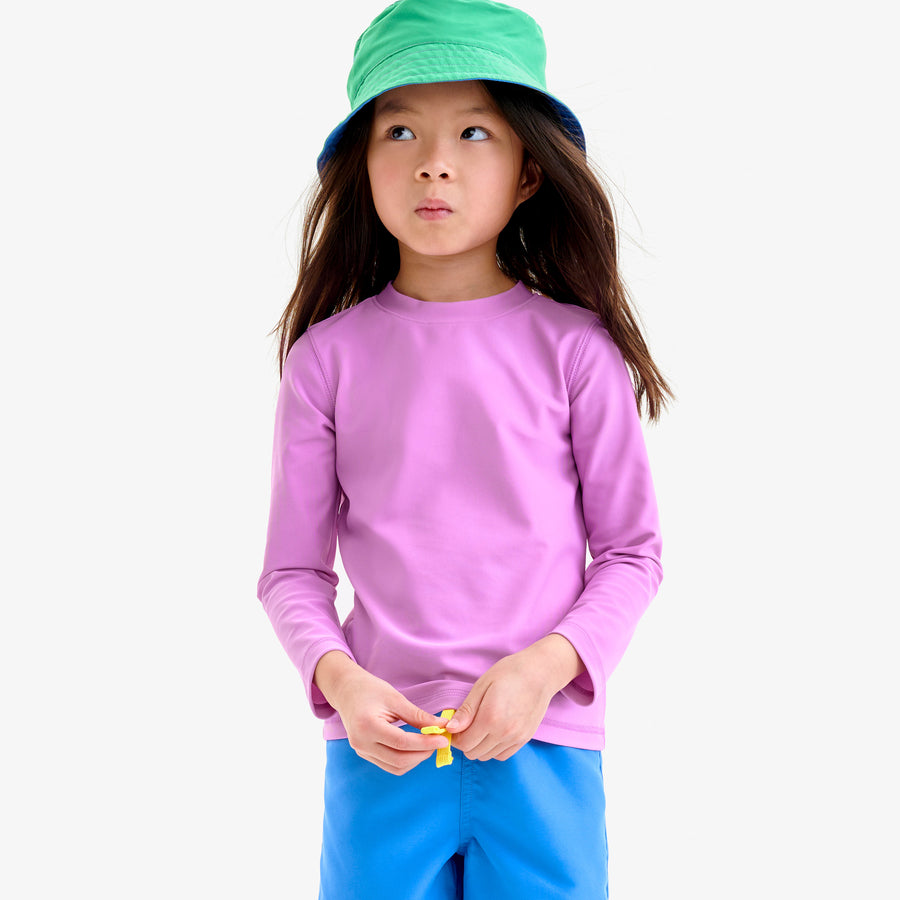 Kids long sleeve rash guard