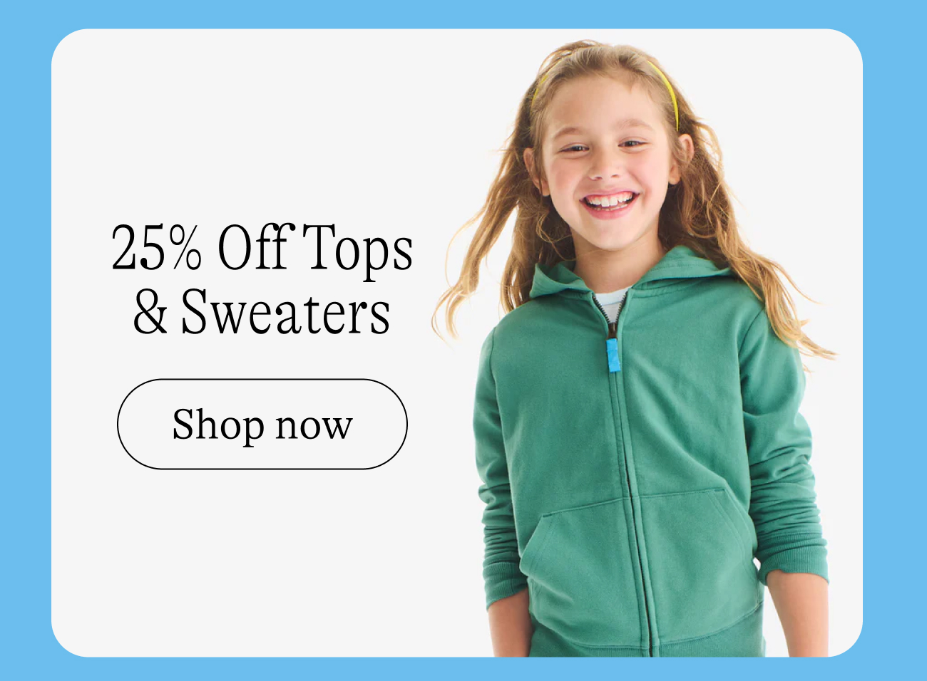25% Off Tops & Sweaters