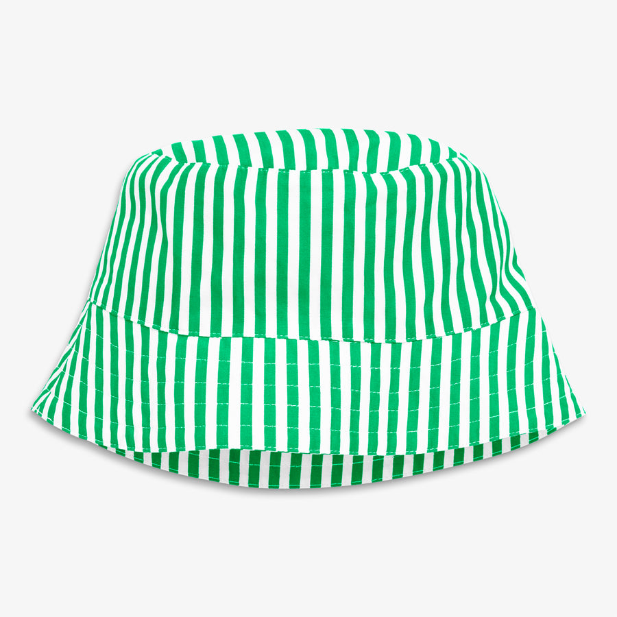 kids bucket hat in stripe