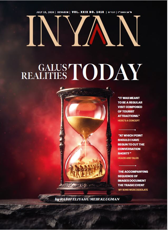 an image of a magazine cover with a  clown on a red background