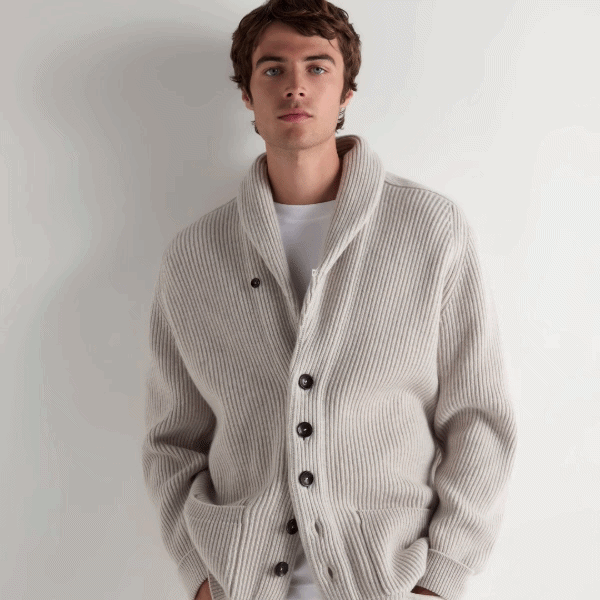 Men's Kensington Cashmere Cardigan