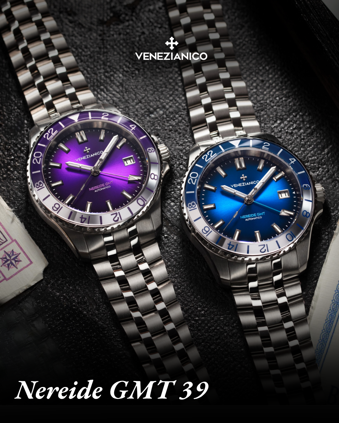 Venezianico Launches Nereide GMT 39 with True GMT Function