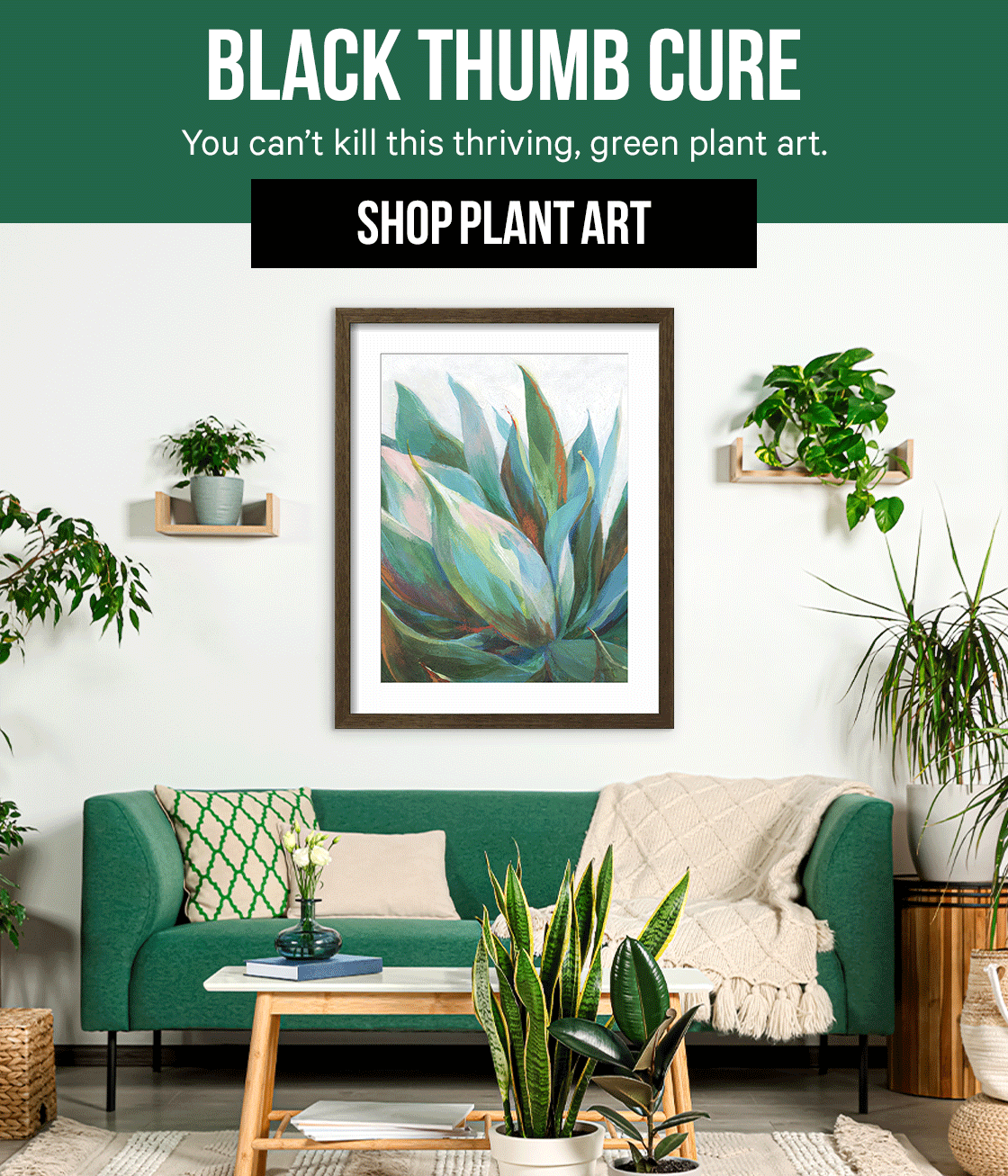 Solution for your black thumb. AllPosters