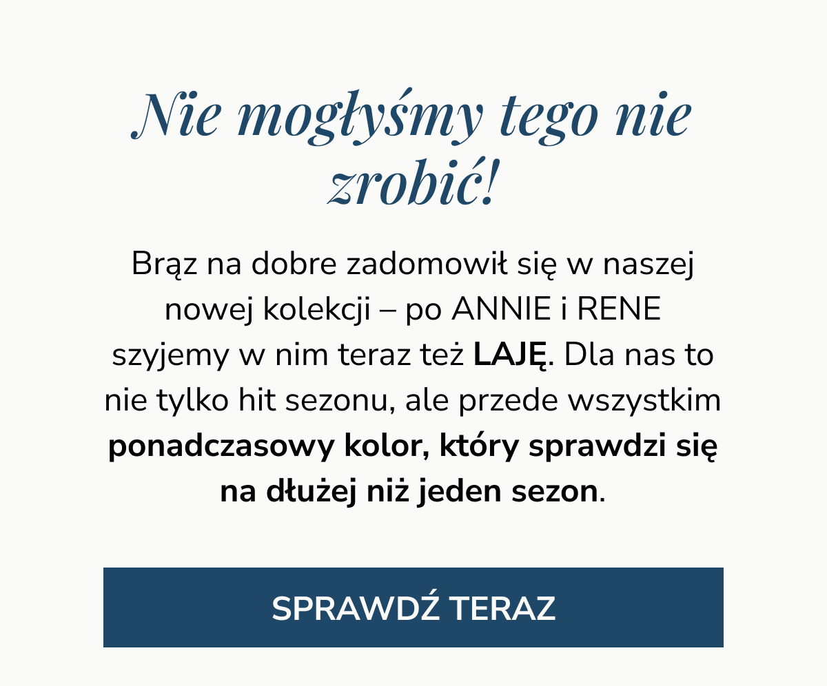 Spodnie LAJA brązowe