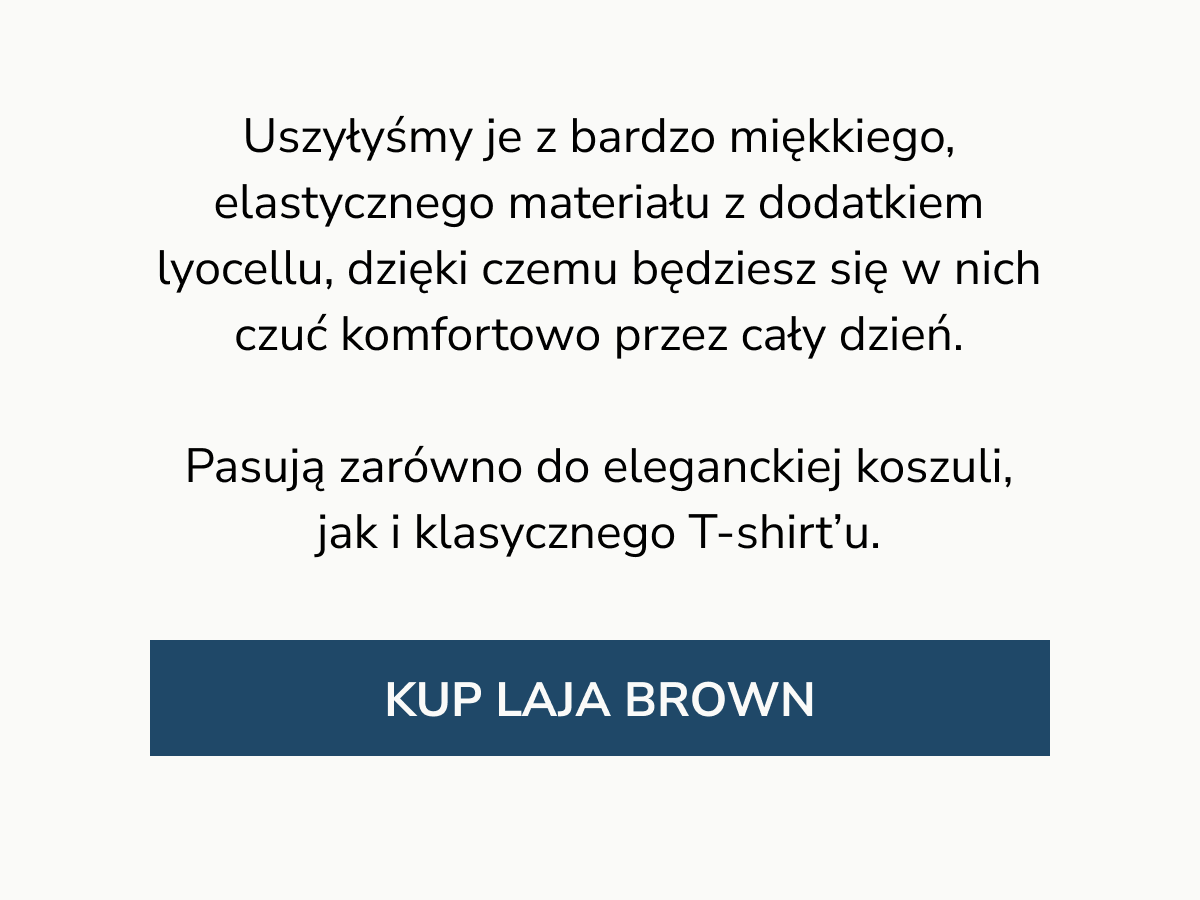 Spodnie LAJA brązowe