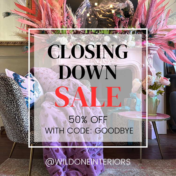 🚨CLOSING DOWN SALE 🚨 Wild One Interiors
