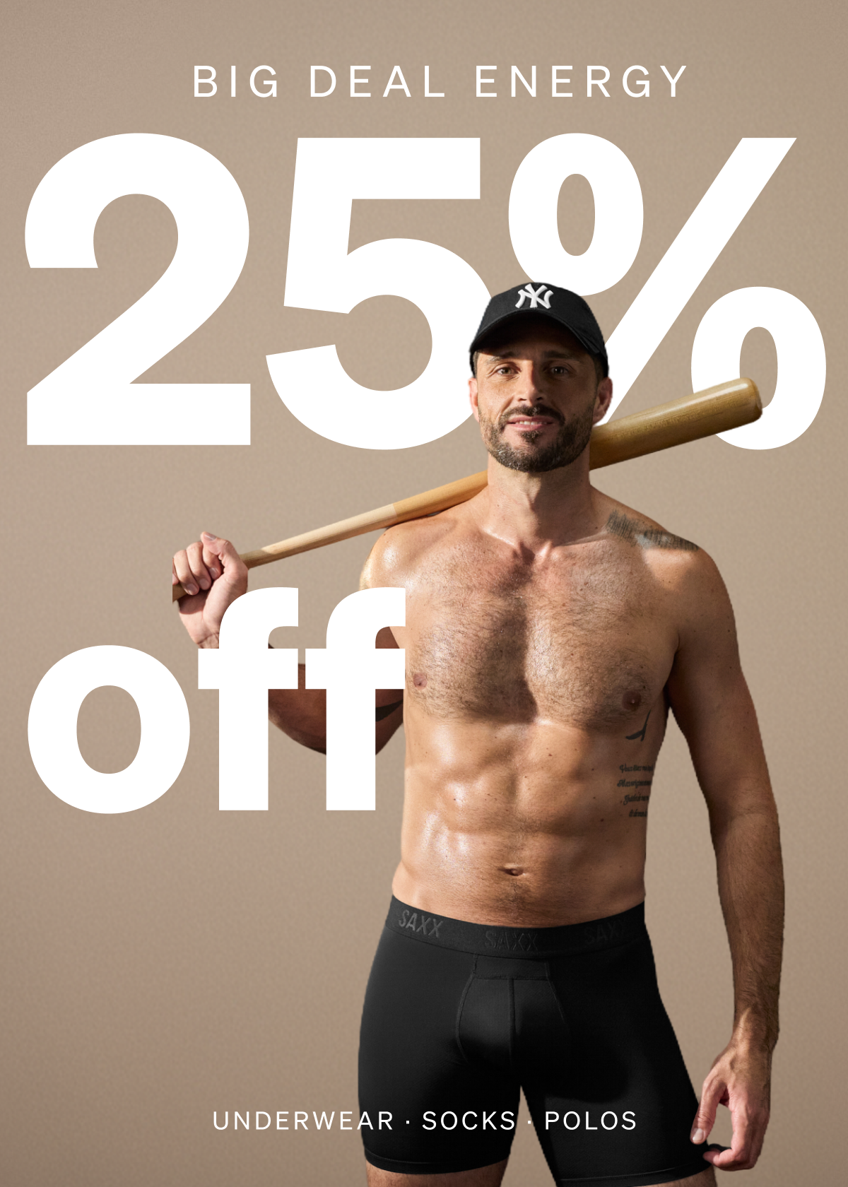 25% off Big Deal Energy