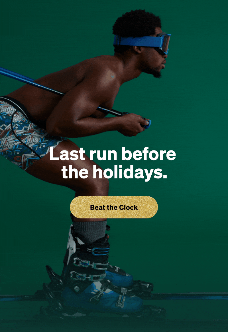 Last run before the holidays.