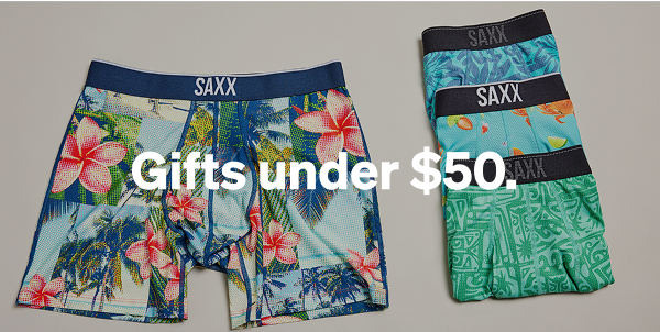 Gifts under $50