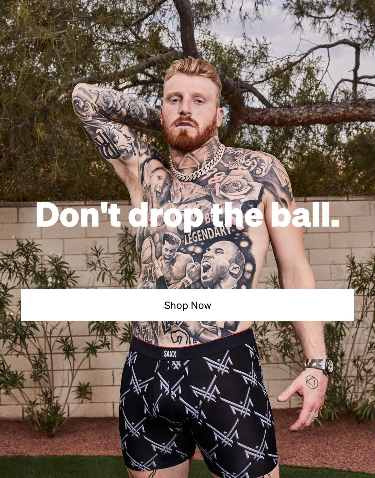 Don't drop the ball Don't drop the ball
