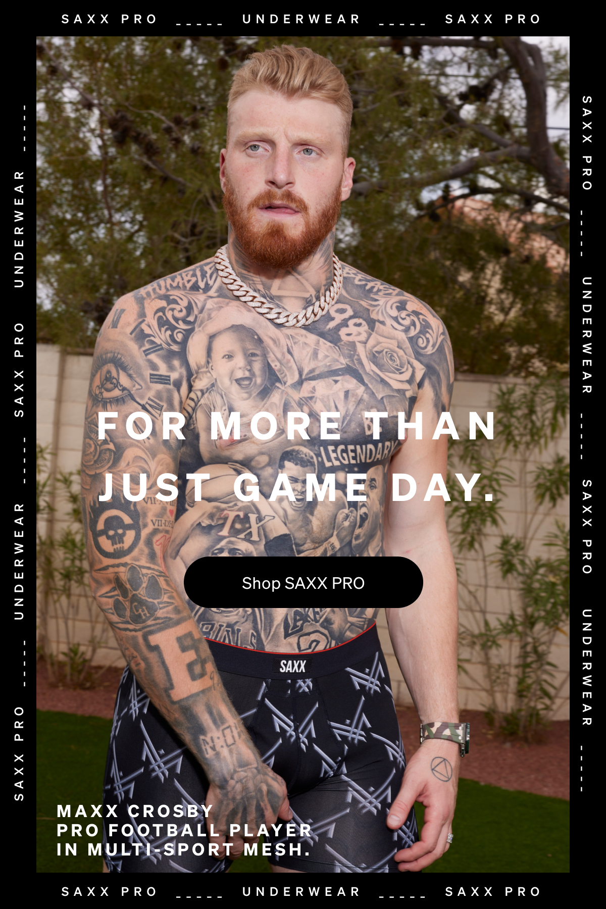 For more than just game day. For more than just game day.