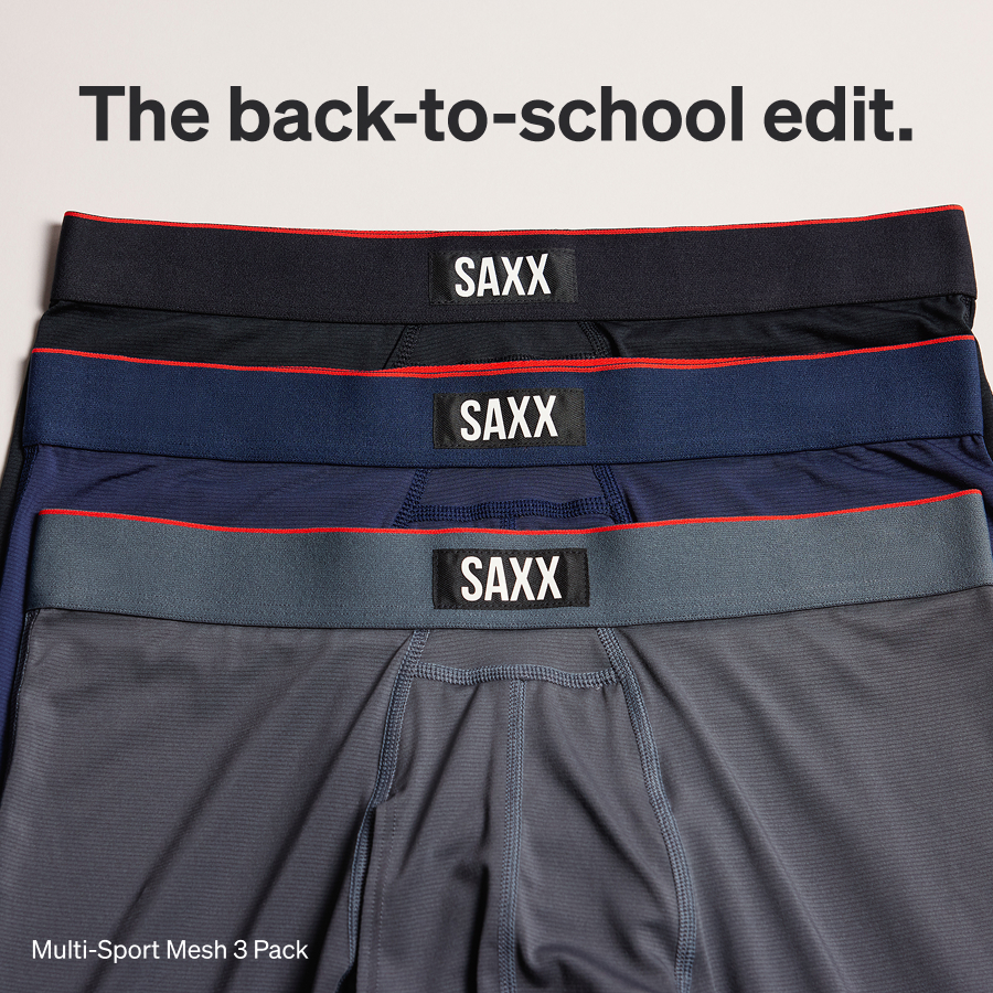 Back to school edit: Multi-Sport Mesh Performance Boxer Brief (3 Pack)