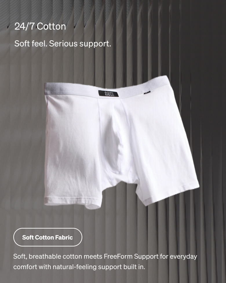 SAXX FREE 24Seven Cotton Everyday Boxer Brief