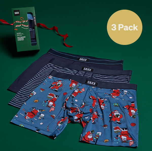 Daytripper Comfort Stretch Gift Box (3 Pack)