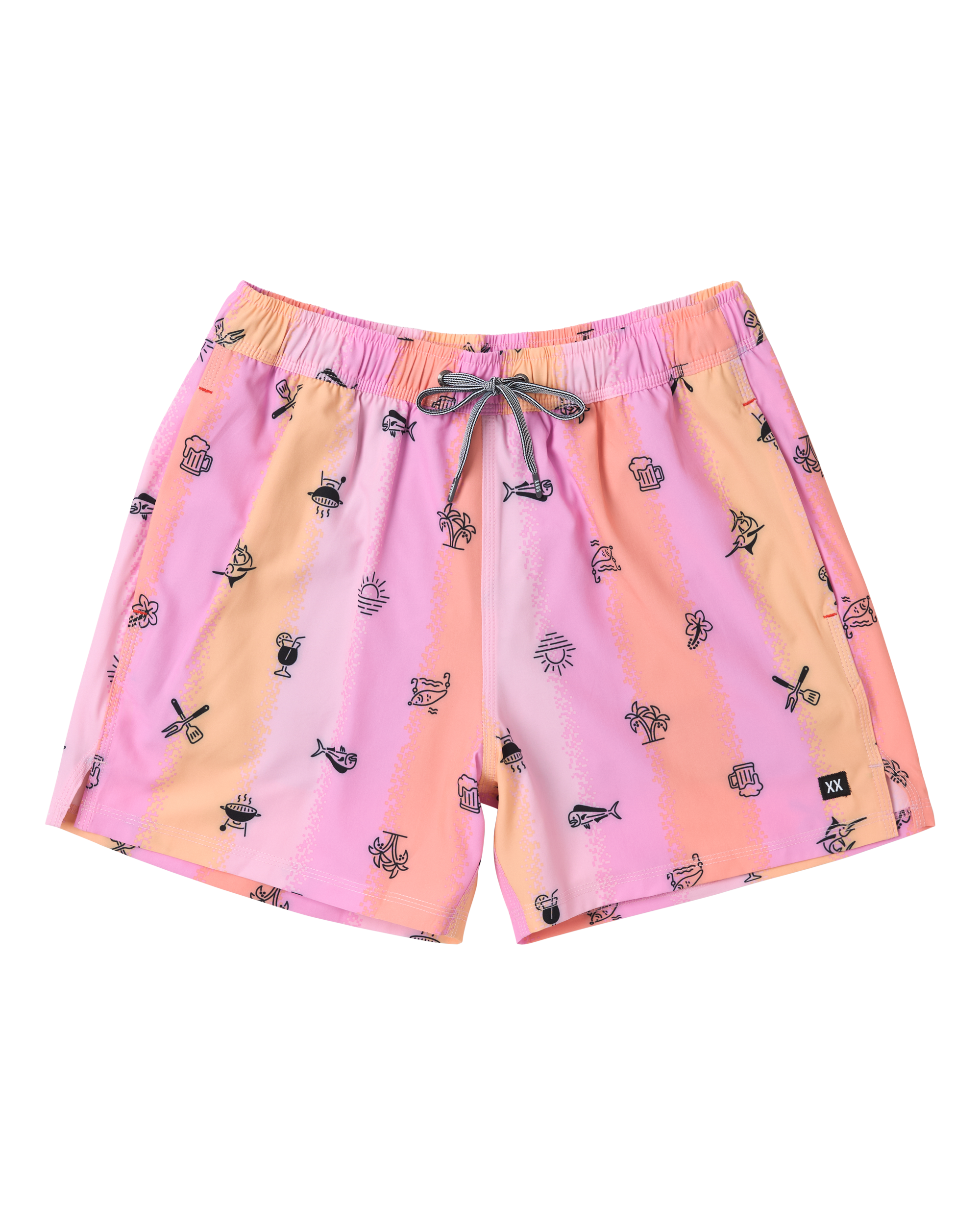 Oh Buoy 2N1 Classic Swim Trunk 5"