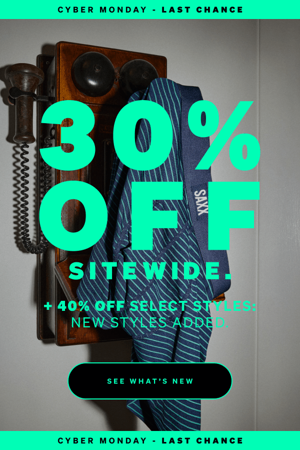 Cyber Monday Last Chance