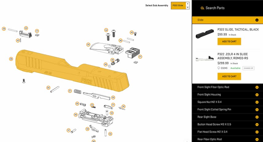 CHECK OUT THE P322 SMALL PARTS SHOPPER