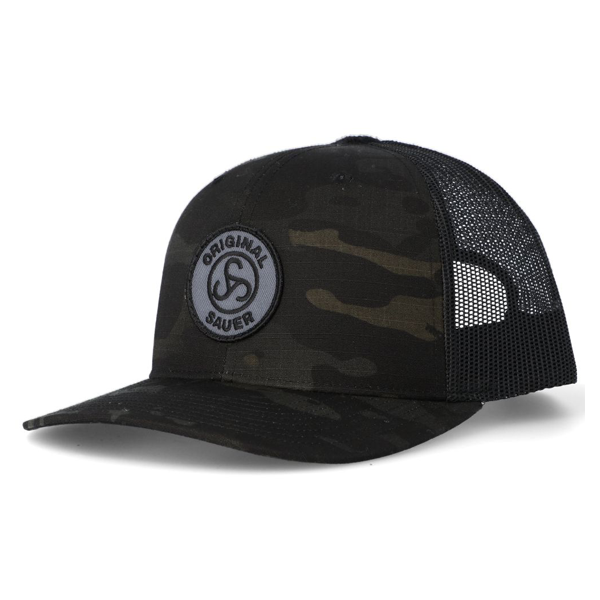 ORIGINAL SAUER LOGO SNAPBACK HAT - CAMO