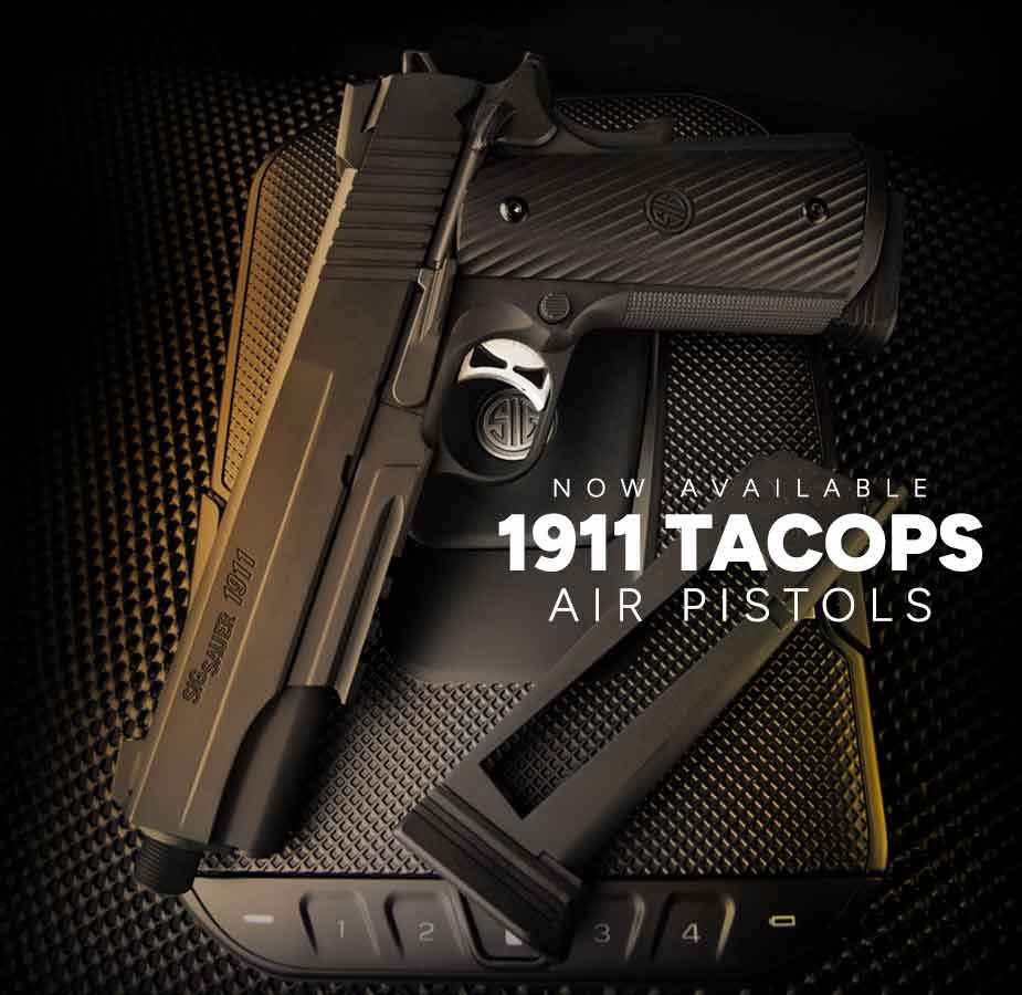 1911 TACOPS, Now an Available in CO2 Air Pistol Models