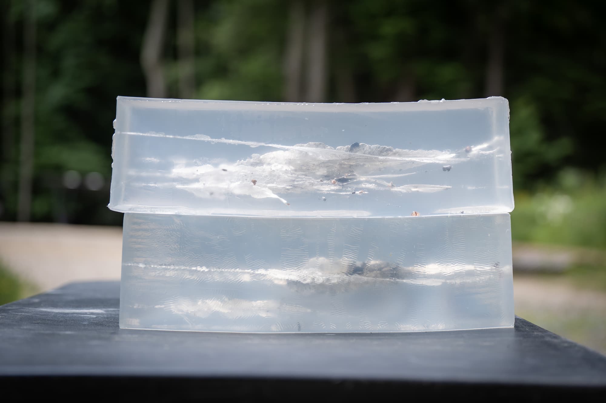 Clear Ballistics Gel Blocks