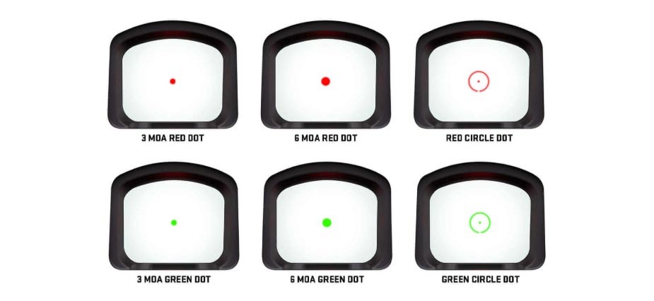 ROMEO-X Reticles
