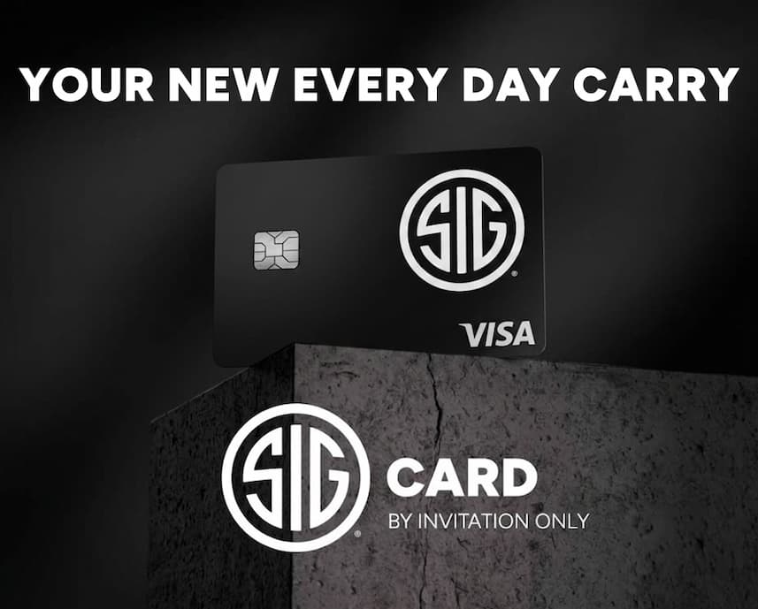 The new SIG Credit Card